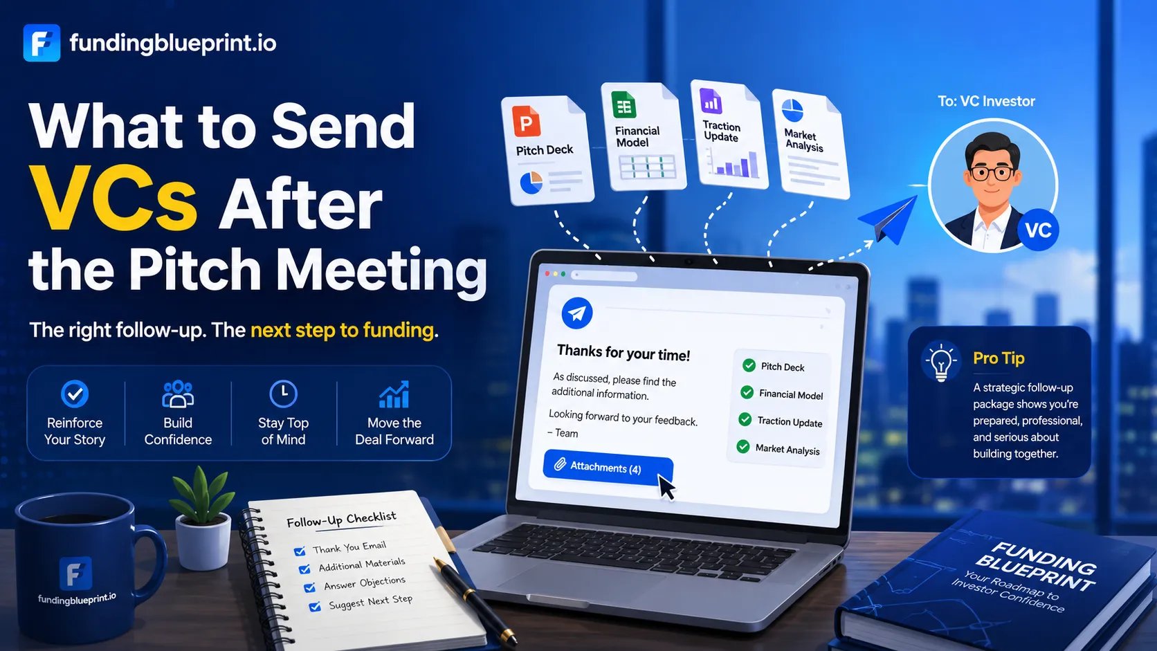 What to Send VCs After the Pitch Meeting