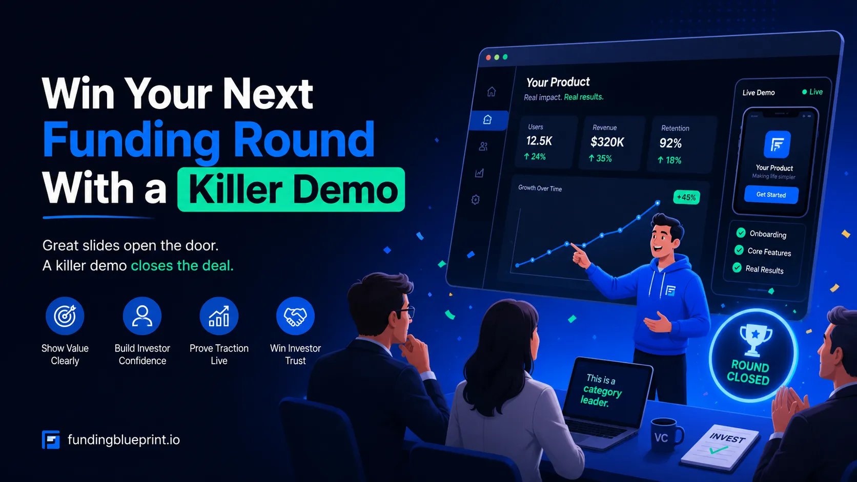Win Your Next Funding Round With a Killer Demo