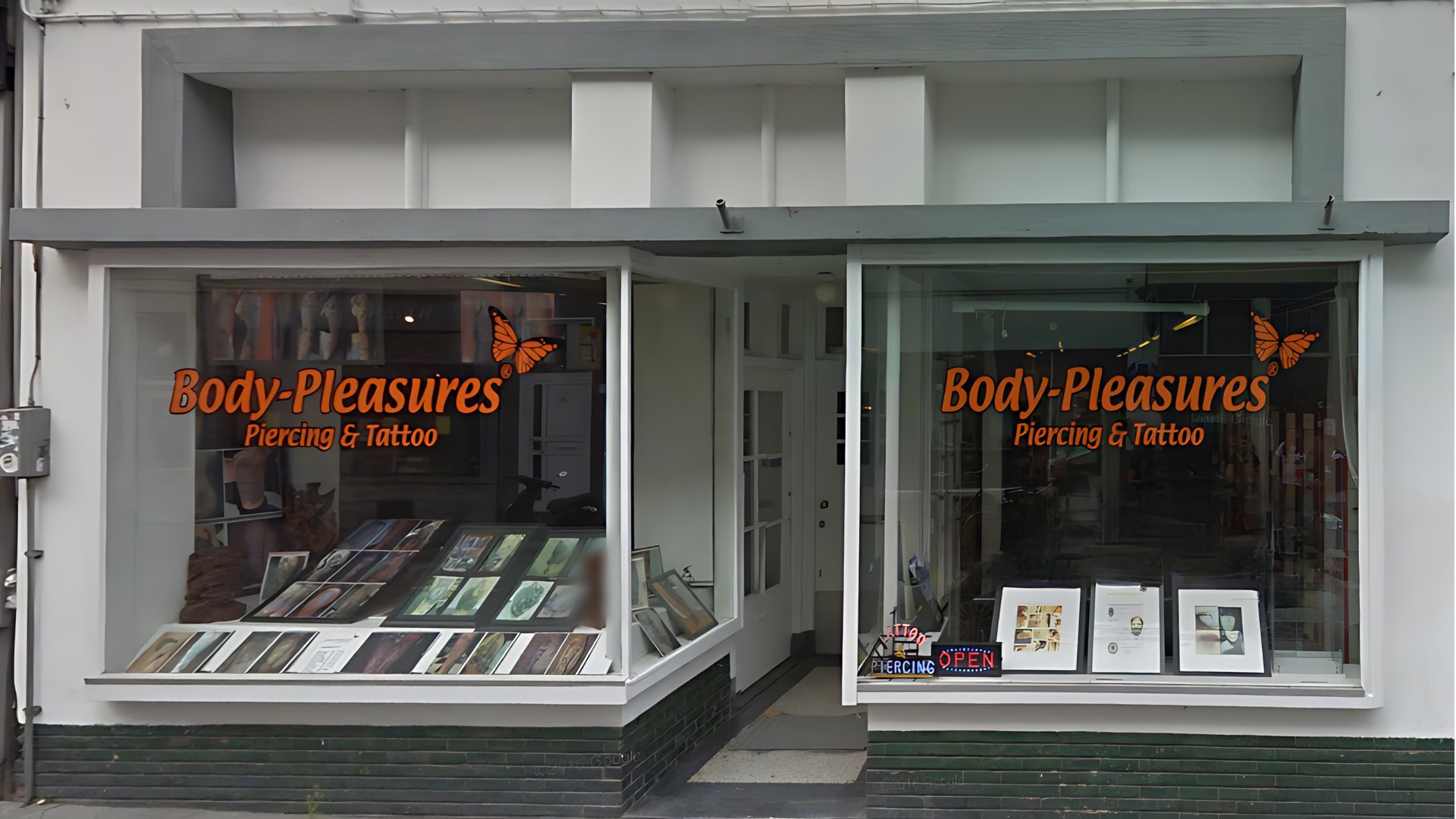 Foto van de Body Pleasures Piercing & Tattoo winkel