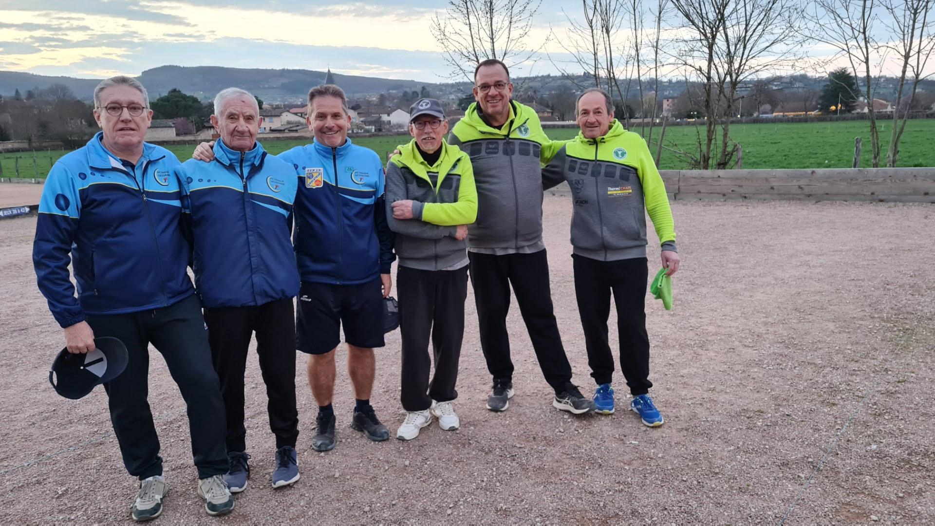 équipe de pétanque de Charnay-lès-Mâcon