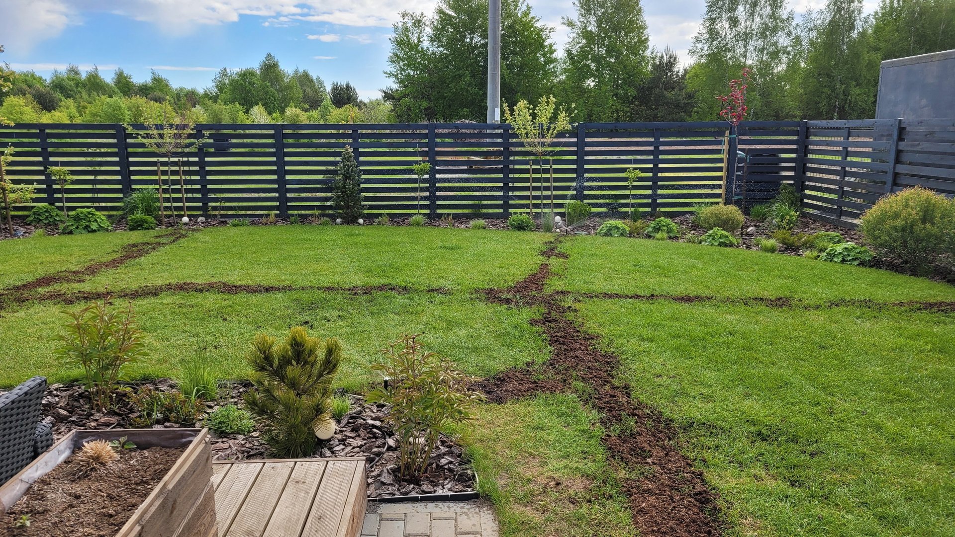 Ūkvedžio paslauga, ūkvedys, aplinkos priežiūra, gerbūvio įrengimas, terasos įrengimas, laistymas