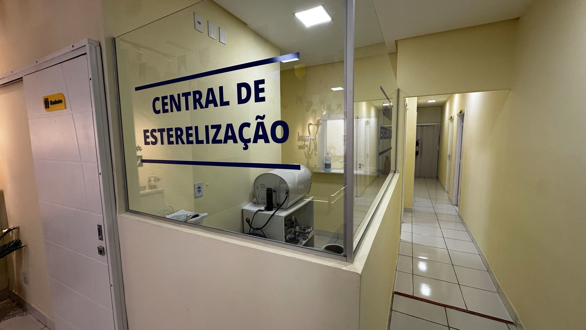 central de esterilização no hospital do dente lem