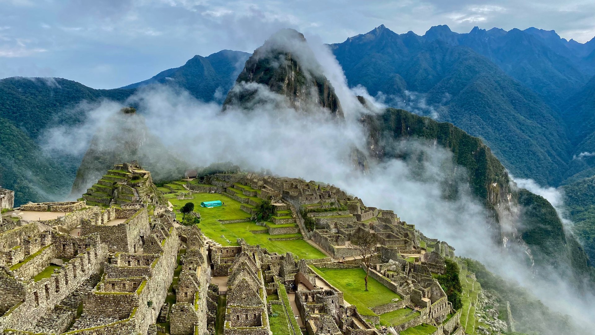 Ancient Inca site of Machu Picchu
