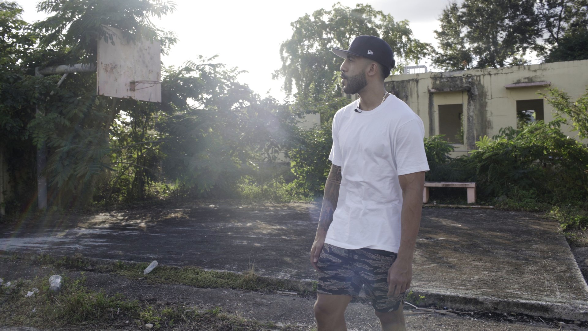 Hoop Warrior- Jorge Matos remembers his old school where he began to play basketball.