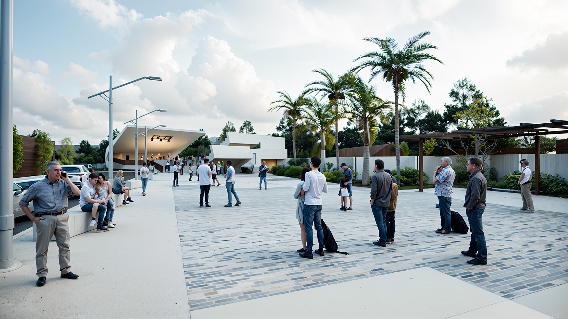 Urban Spaces, Plaza Paseo de los Artesanos, Las Piedras Puerto Rico, Dujo