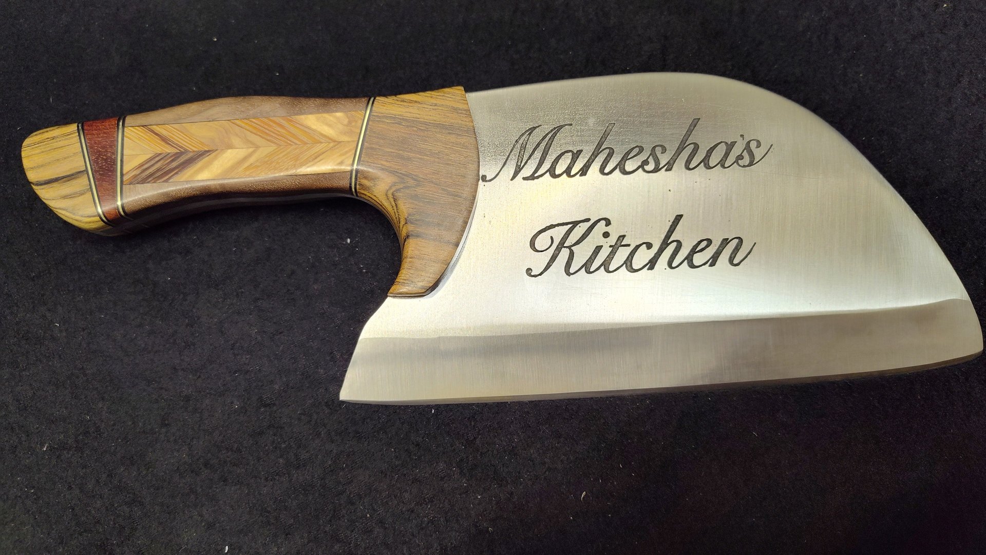 Artisan kitchen cleaver 