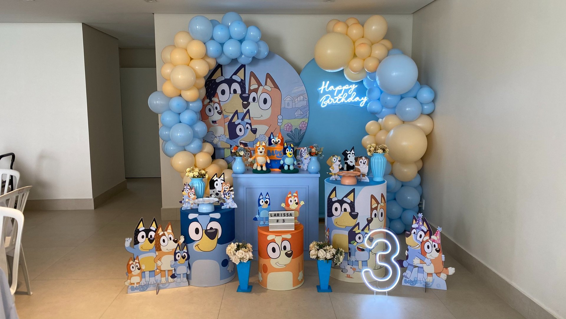 Aluguel de decoração infantil Bluey- Freguesia do Ó