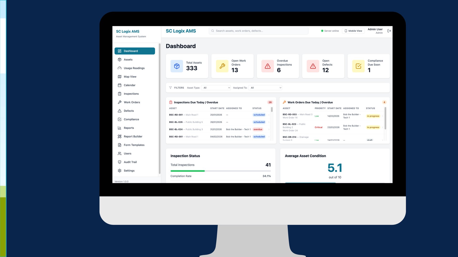 SC Logix Asset Management System