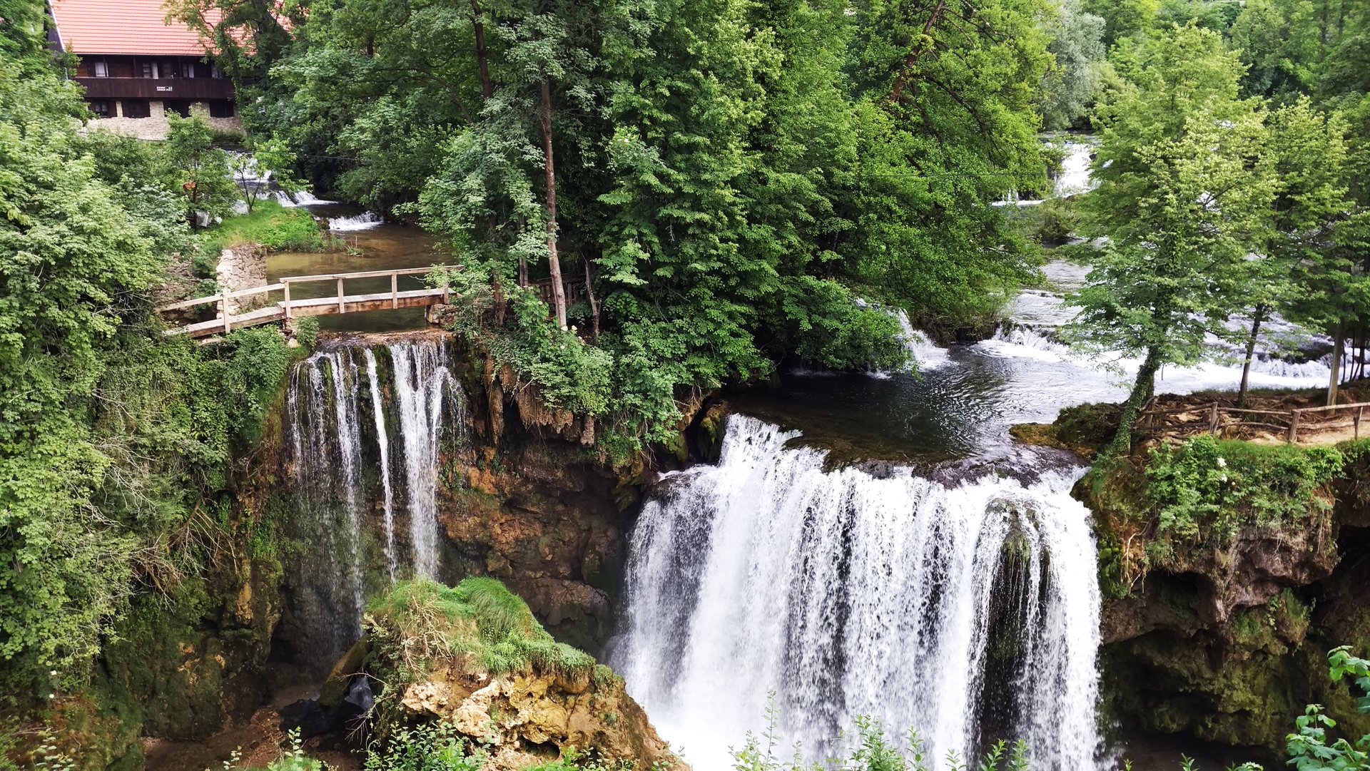 Rastoke waterfalls
