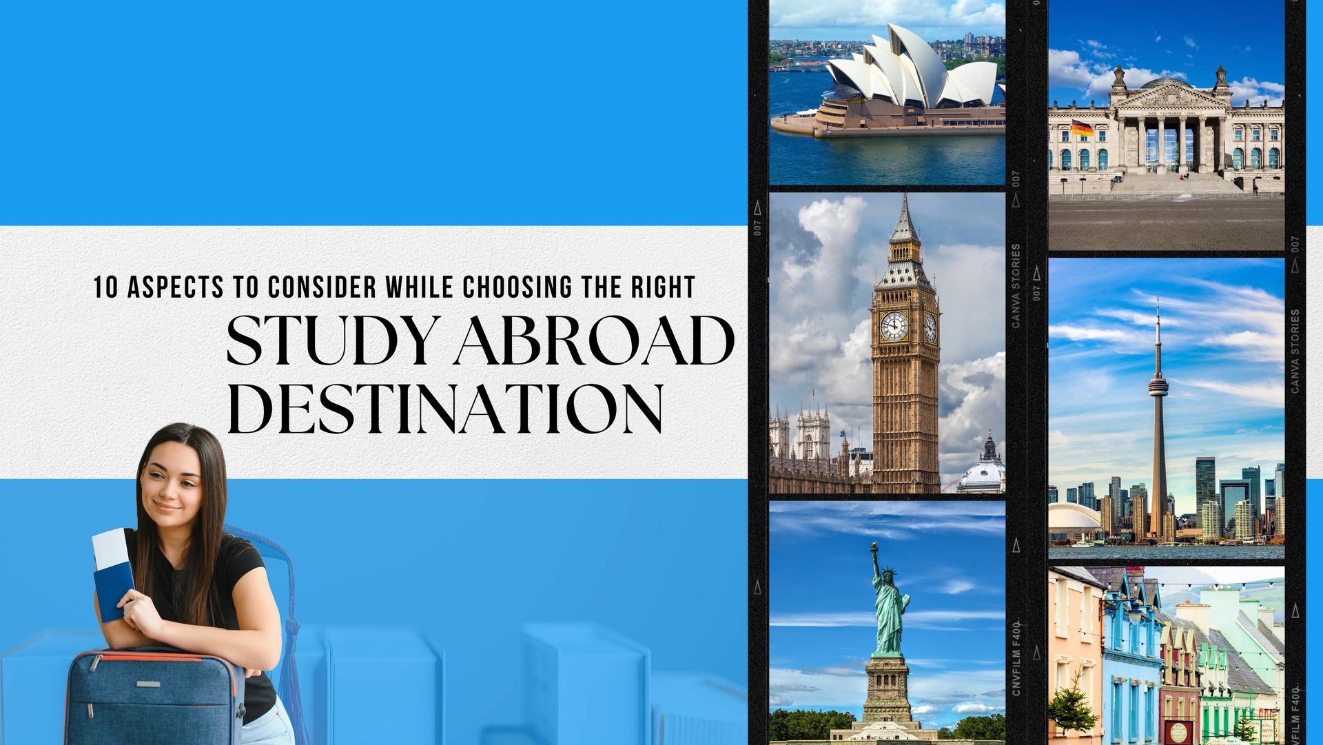 Top 10 aspects to consider while studying abroad