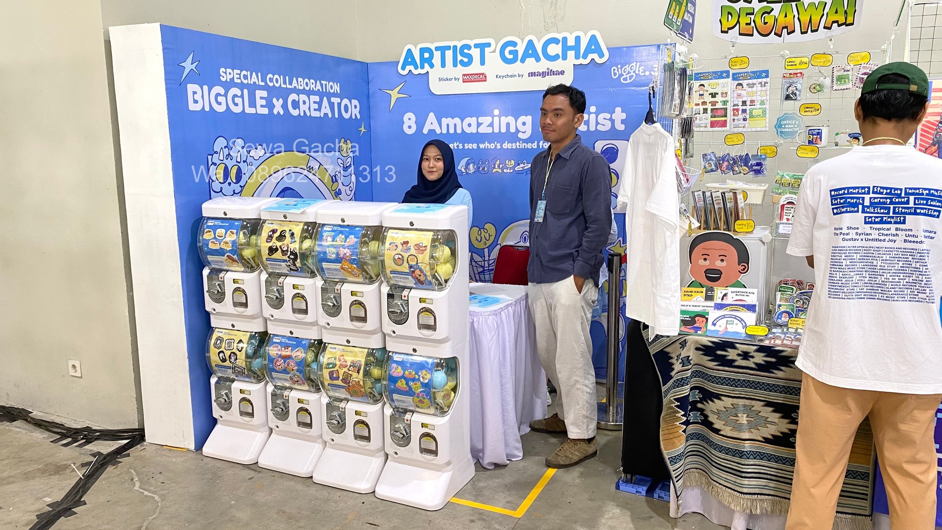 sewa berbagai macam jenis mesin gacha