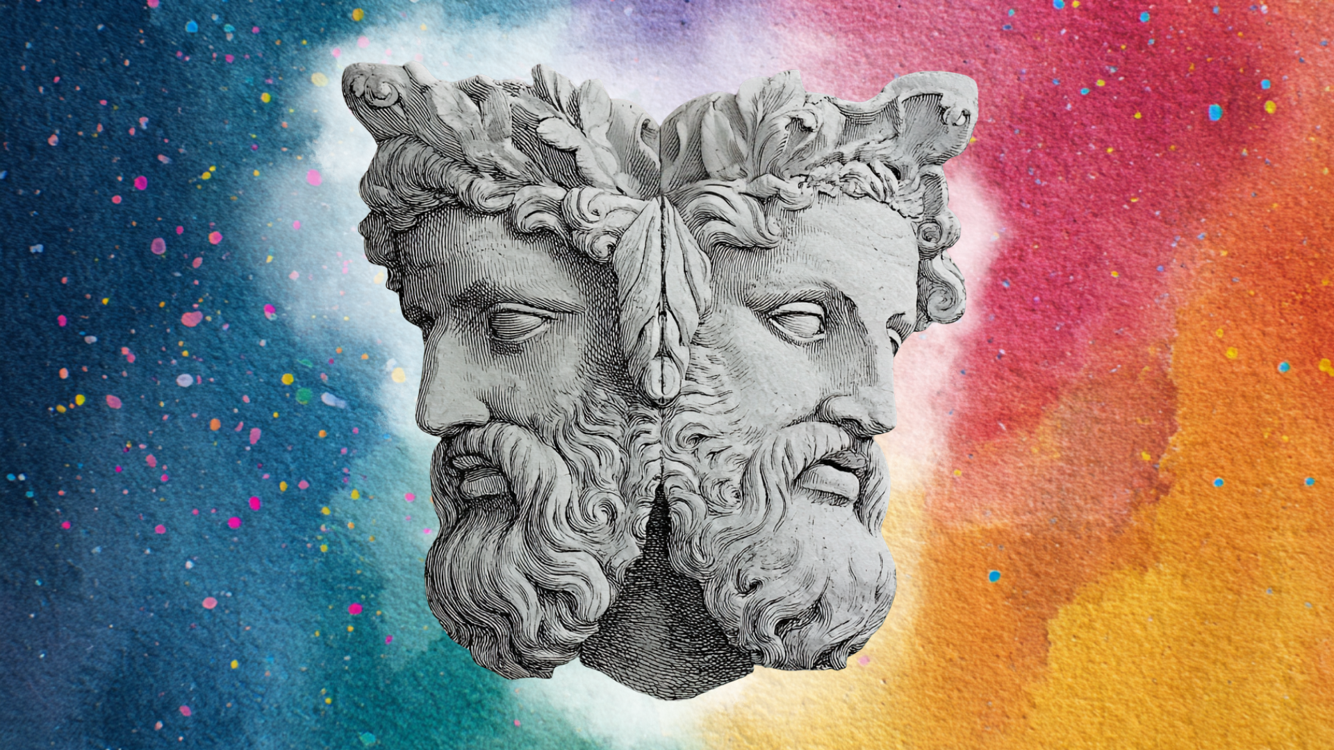 la te^te de janus qui regarde vers le passé et le futur