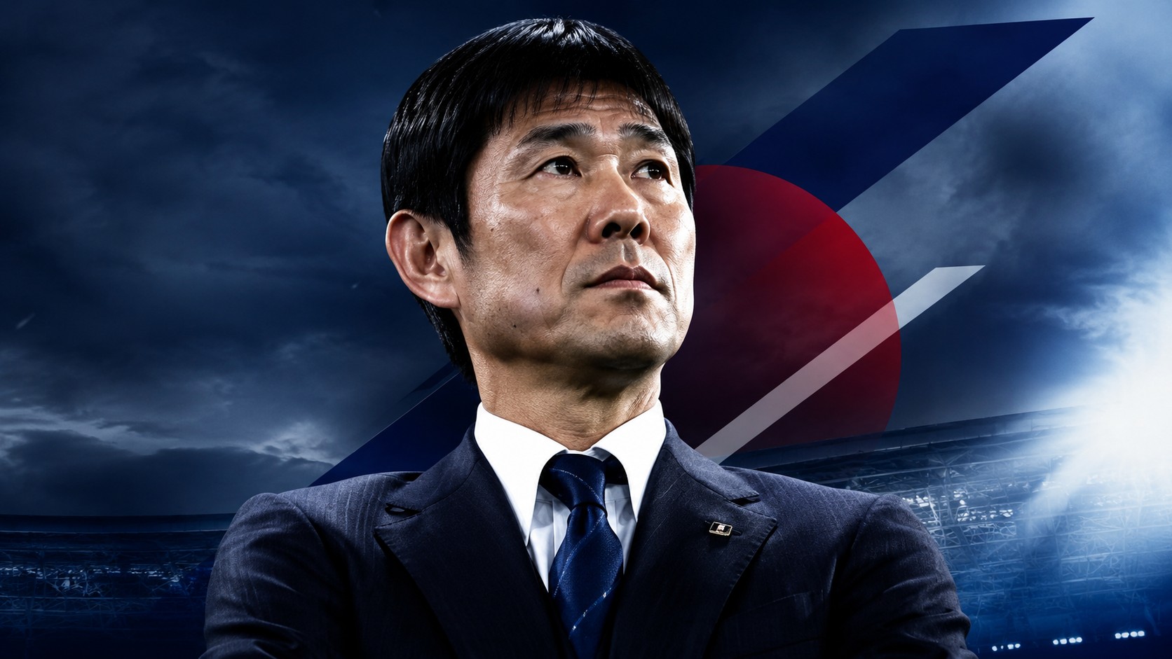 Le sélectionneur du Japon, Hajime Moriyasu