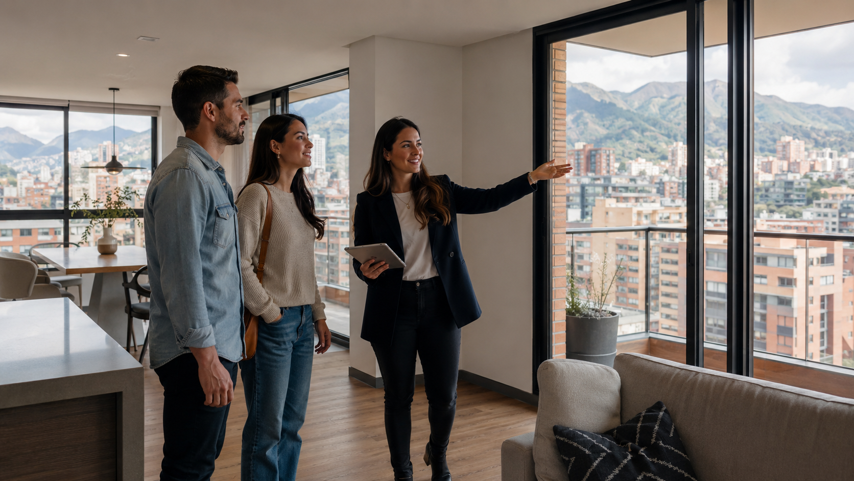 Visita a apartamento en arriendo en Bogotá