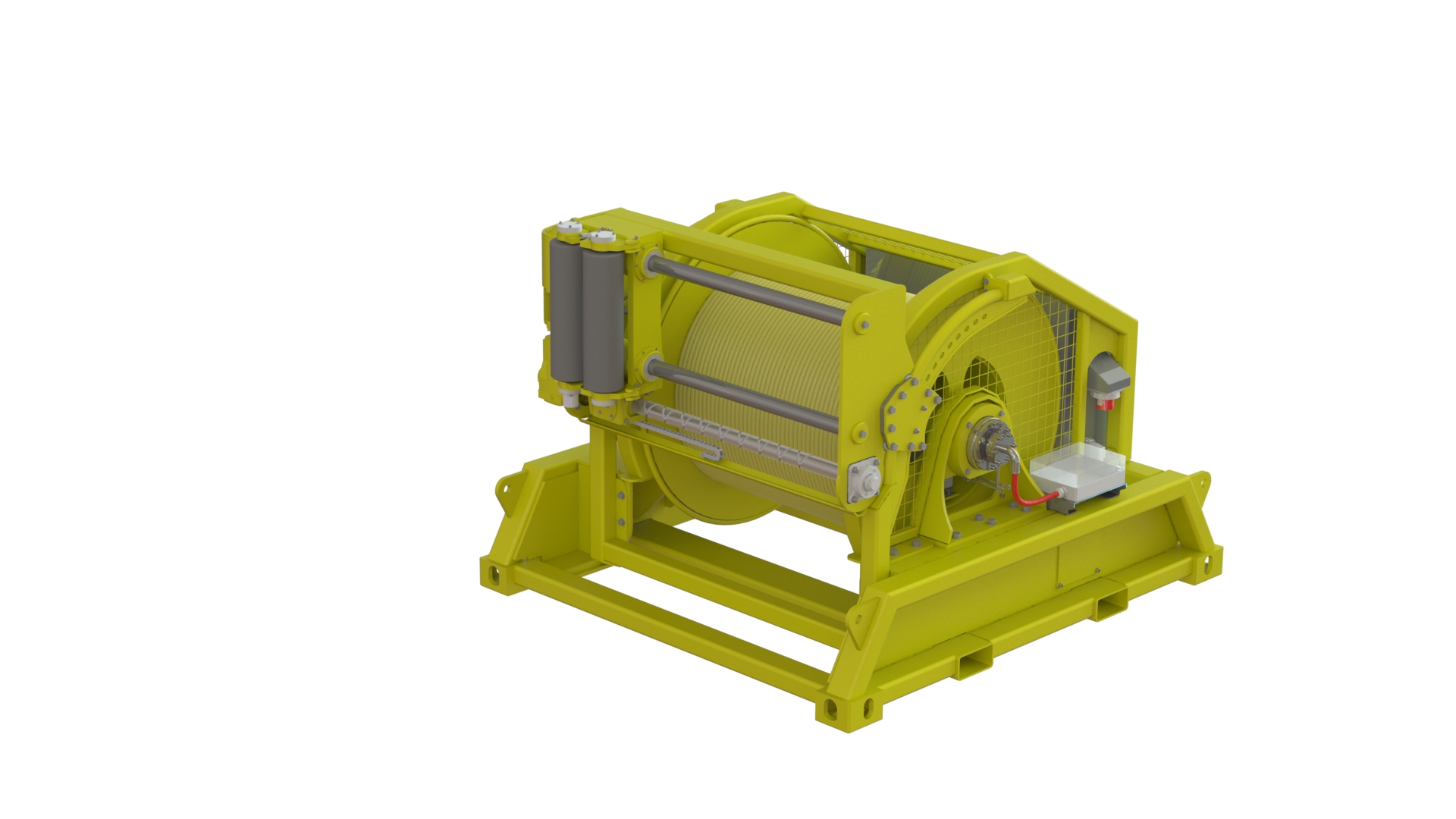 3D Model of Constant Tension Winch