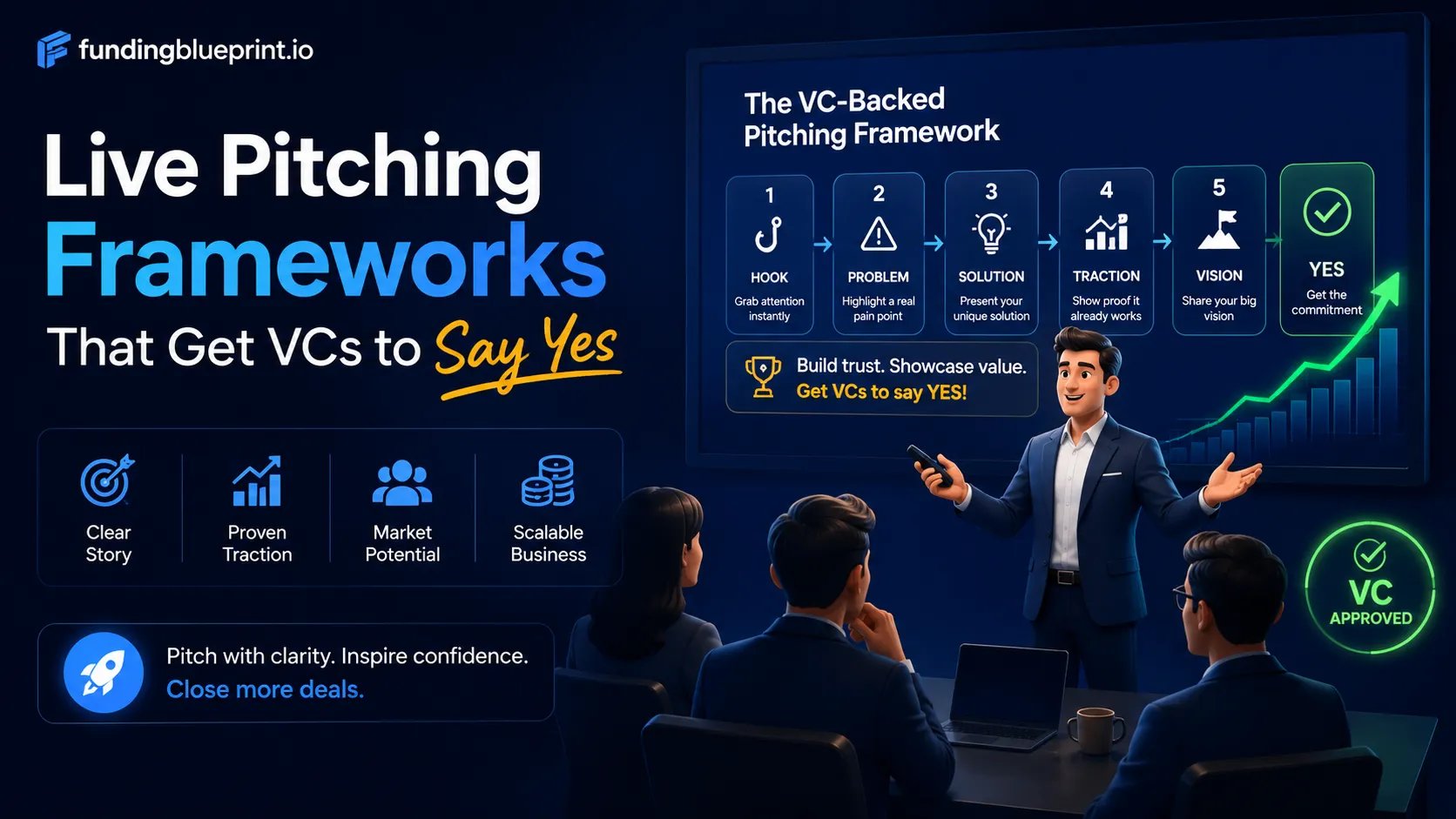 Live Pitching Frameworks That Get VCs to Say Yes
