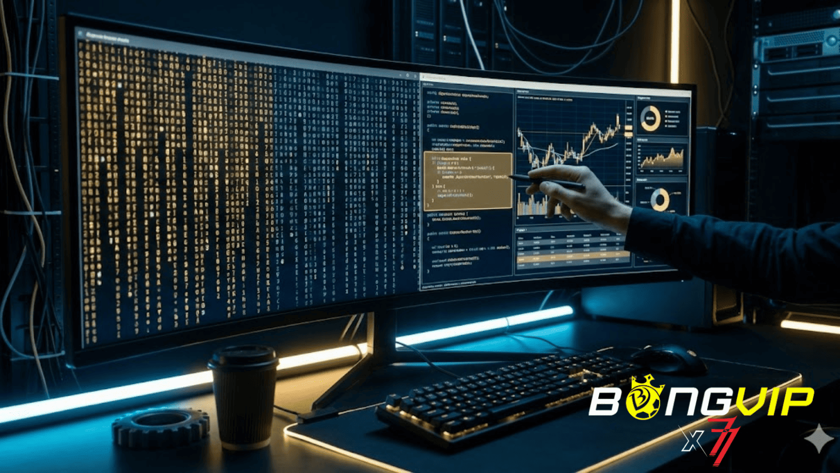 Chuyên gia phân tích dữ liệu xổ số, không gian công nghệ cao, ma trận số phát sáng, biểu đồ tài chín