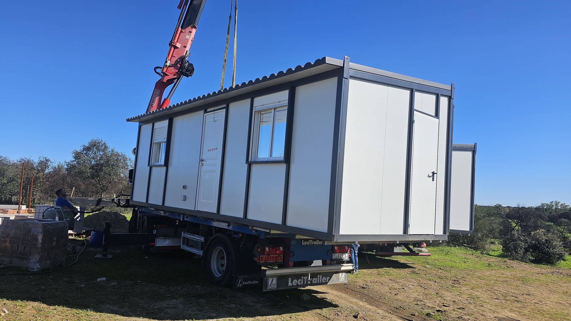 casa prefabricada con pannel Sándwich