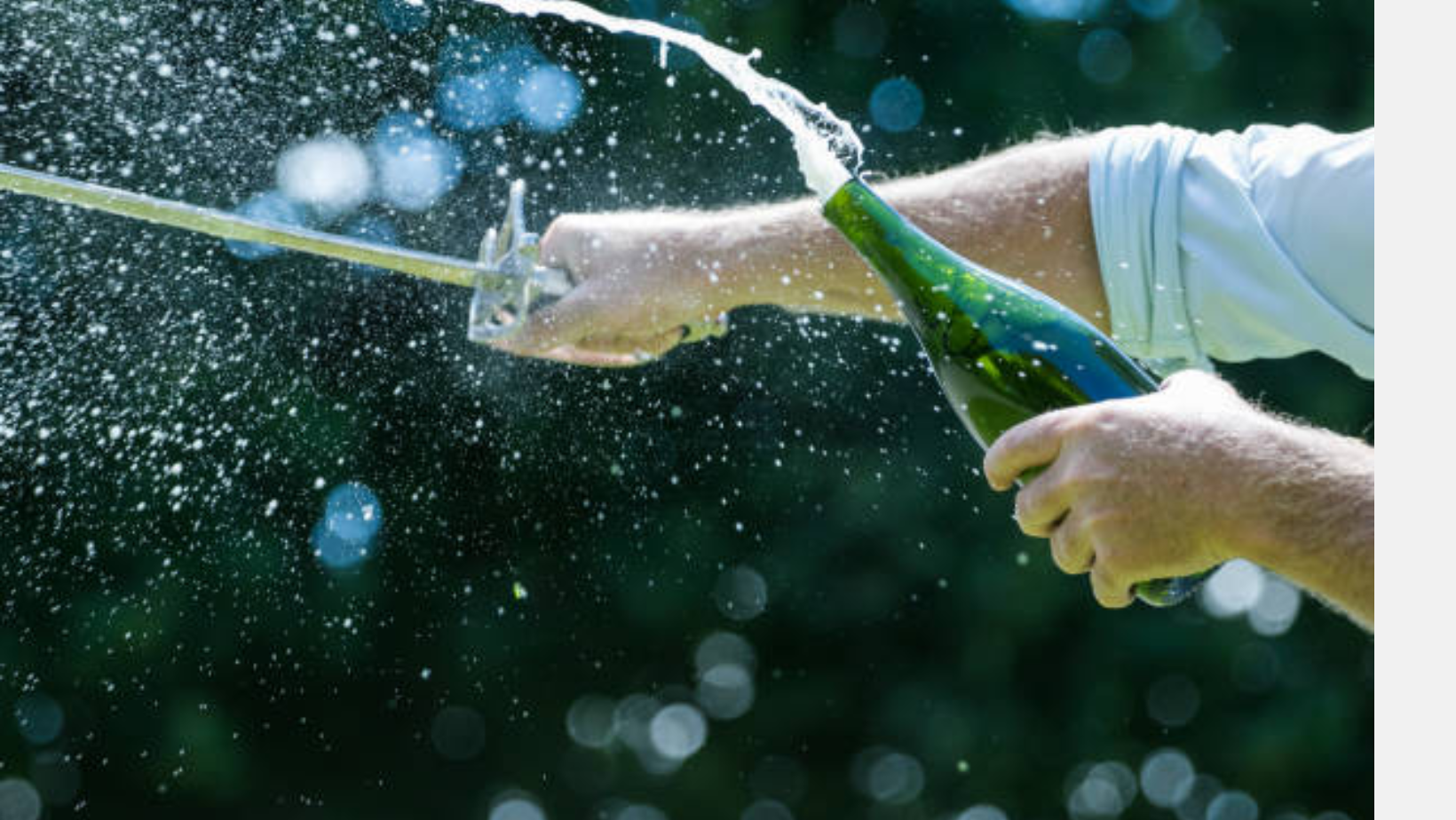 Sabrer le champagne