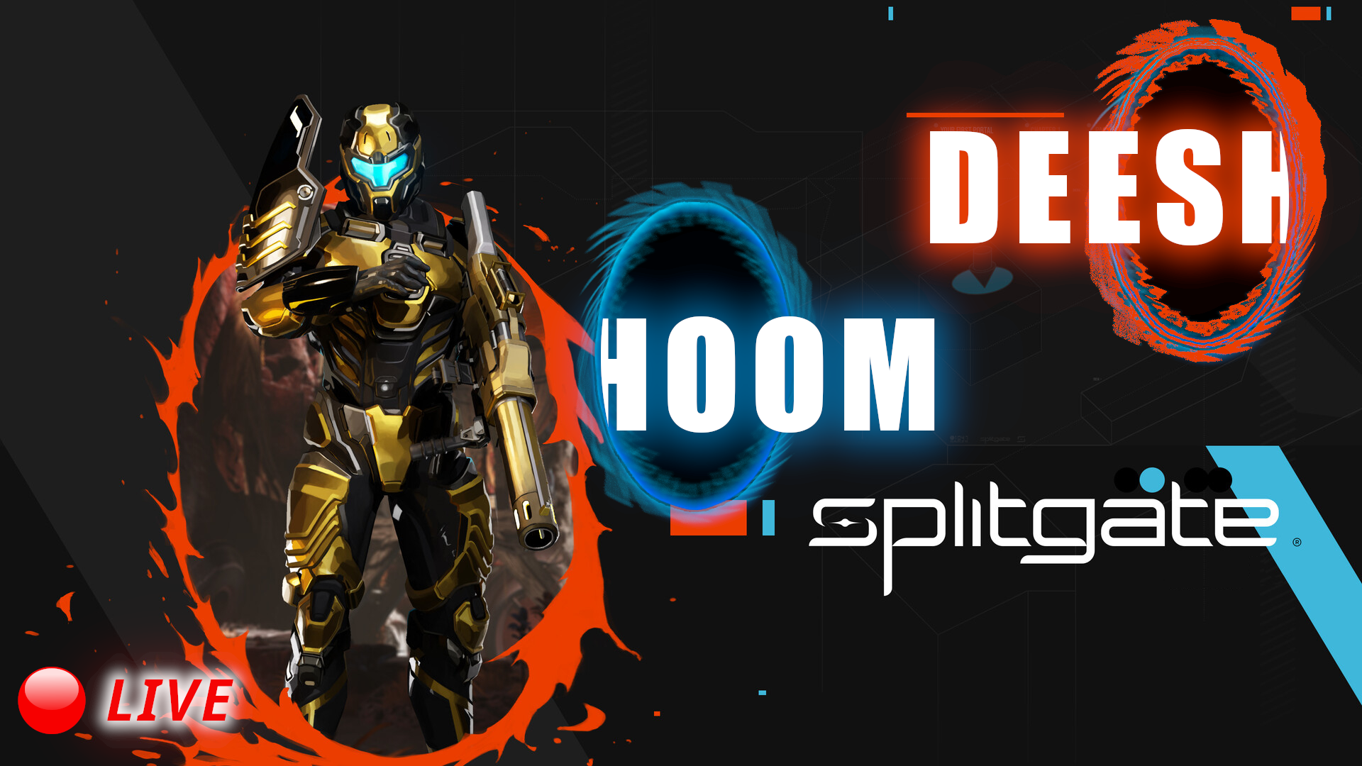 Splitgate - Thumbnail | DEESHOOM