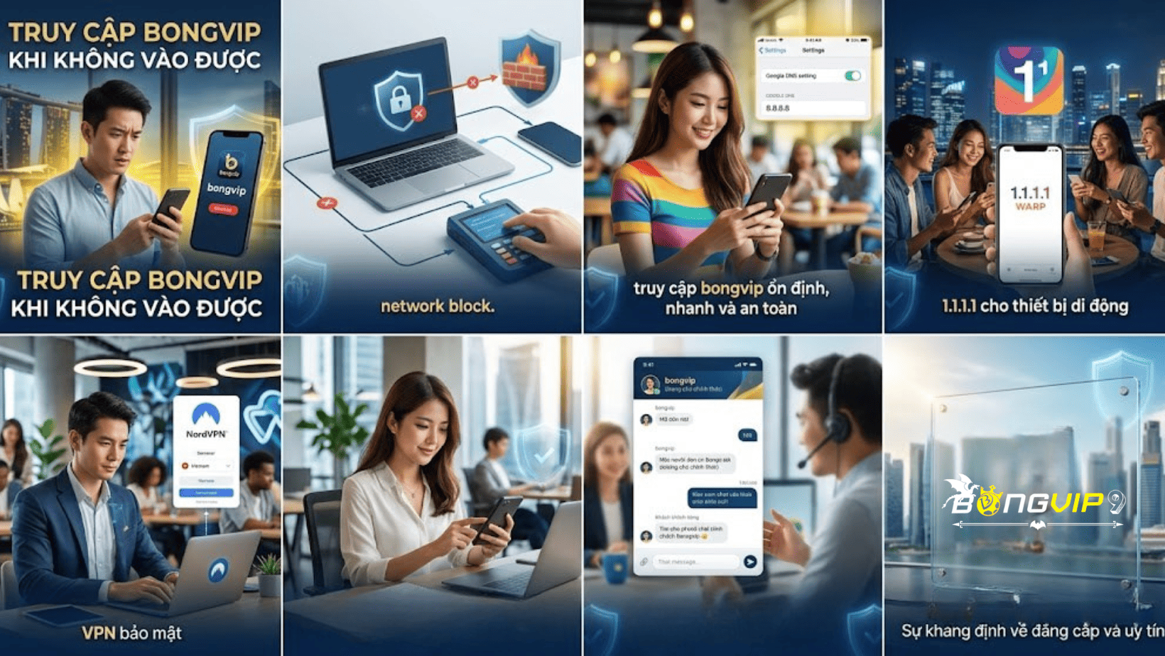 Cách Truy Cập Bongvip Khi Không Vào Được (2026)