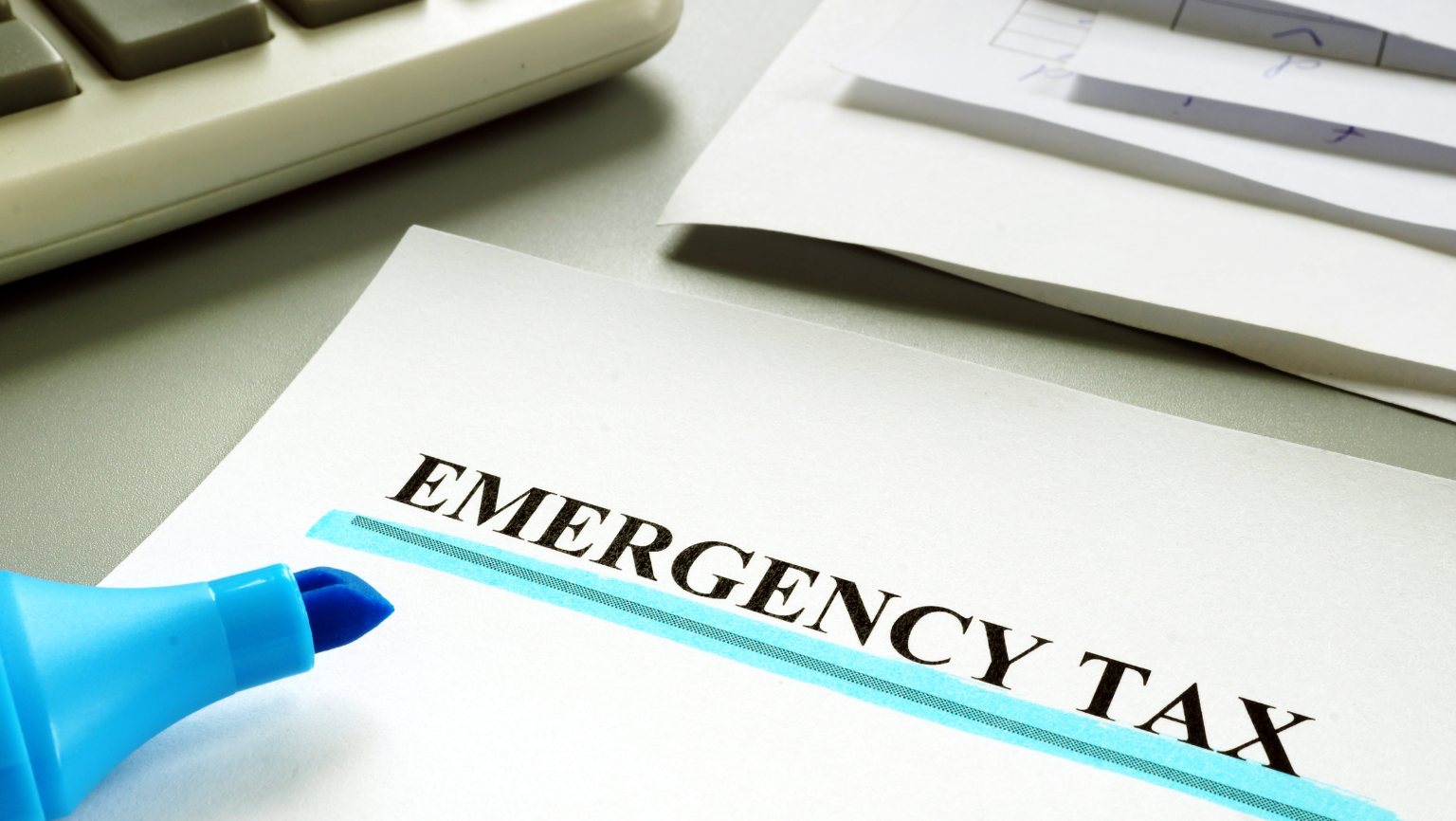 emergency tax
