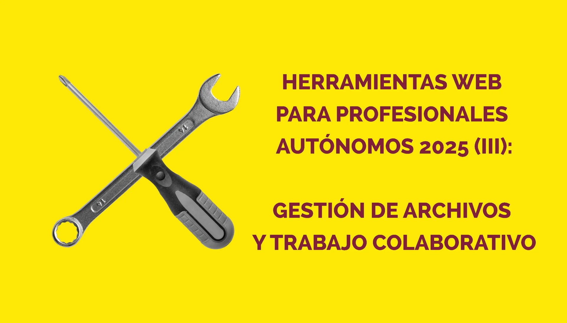 Herramientas web para profesionales autónomos 2025
