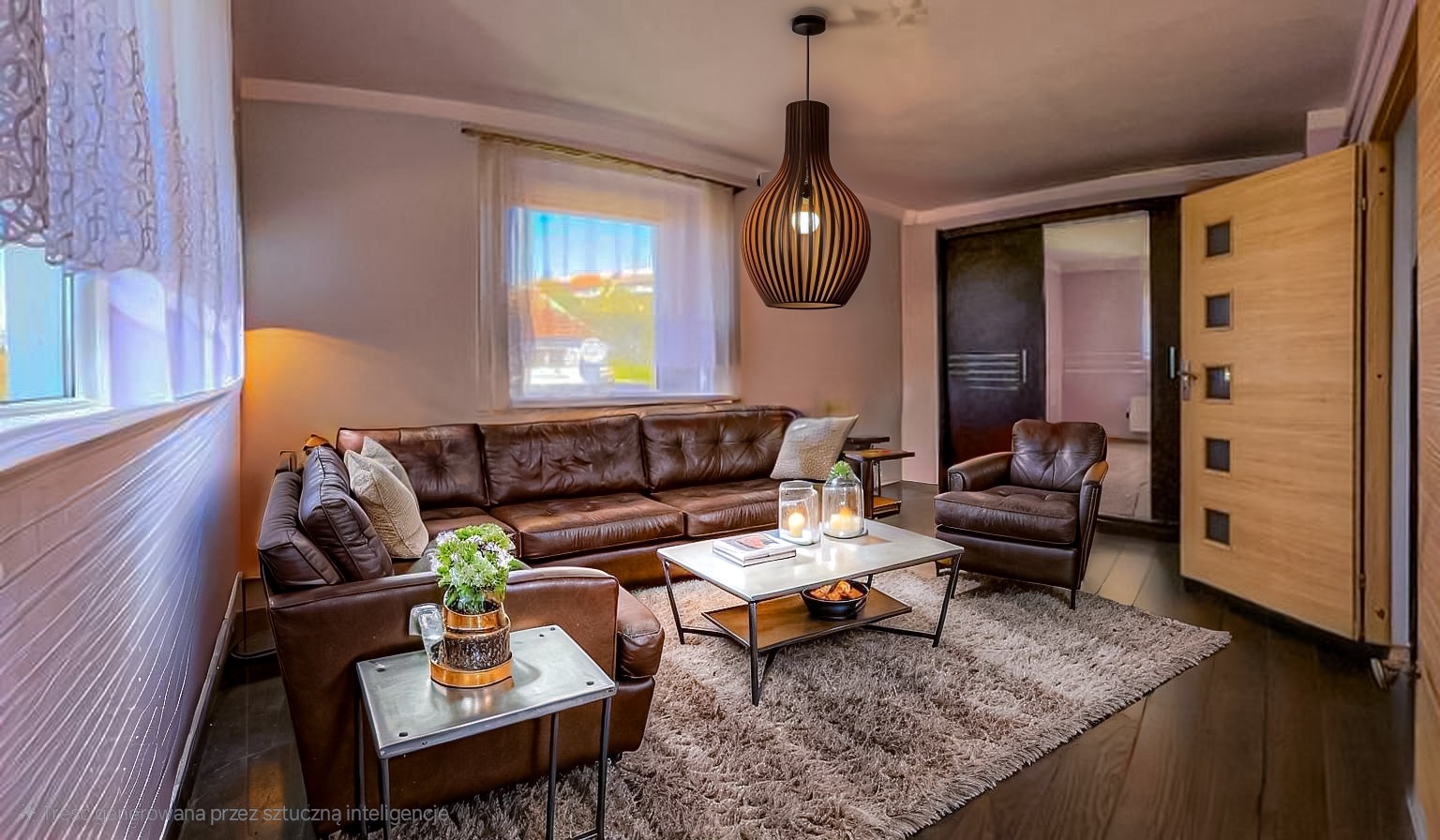 Profesjonalne zdjęcie z elementami wirtualnej aranżacji