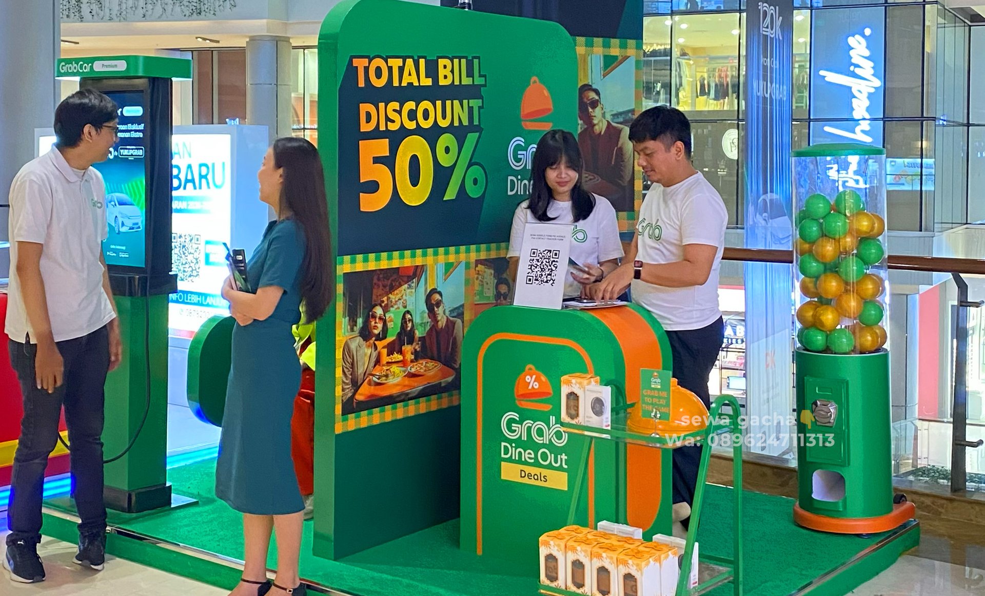 rental mesin gachapon event