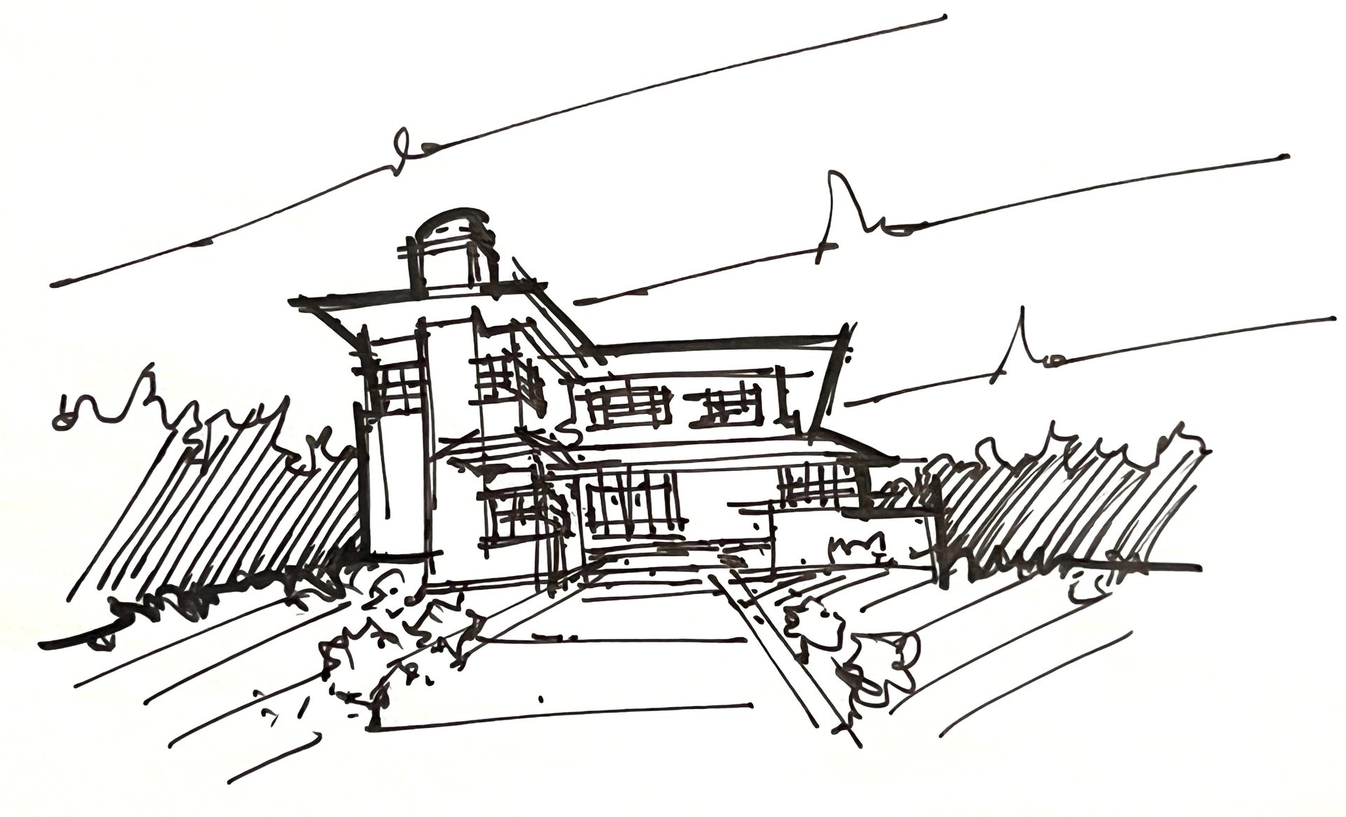 Design Sketch - Copper Quoin Architecture & Design
