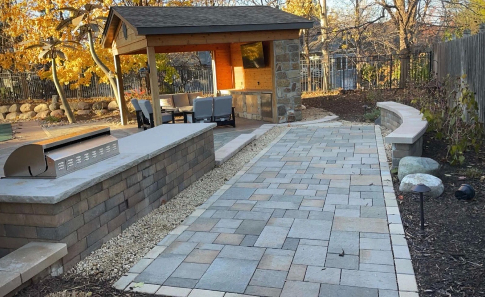 white bear lake patio transformation