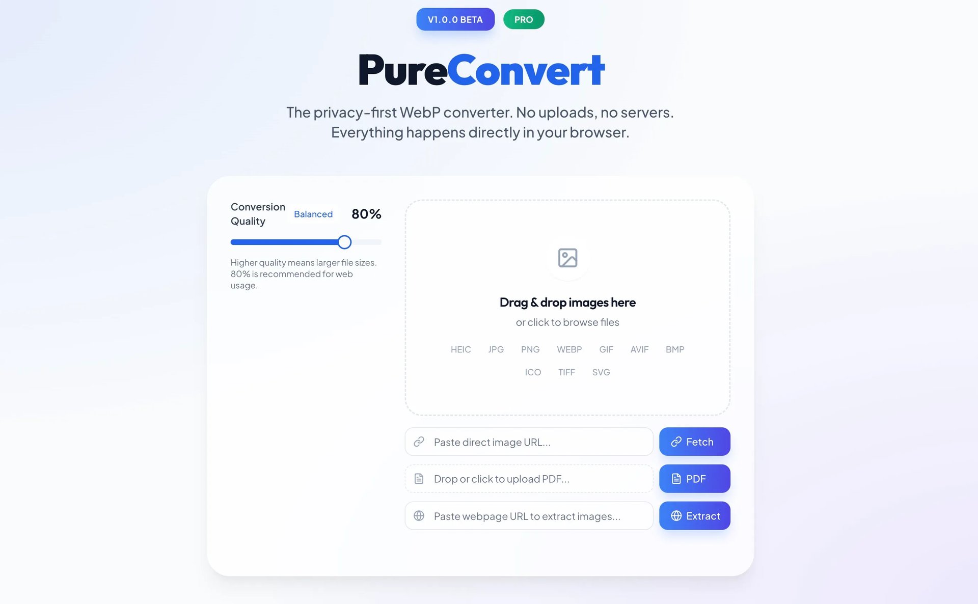 Pure Convert - WebPro247