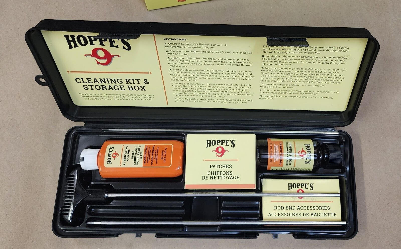 hoppe's gun cleaning kit