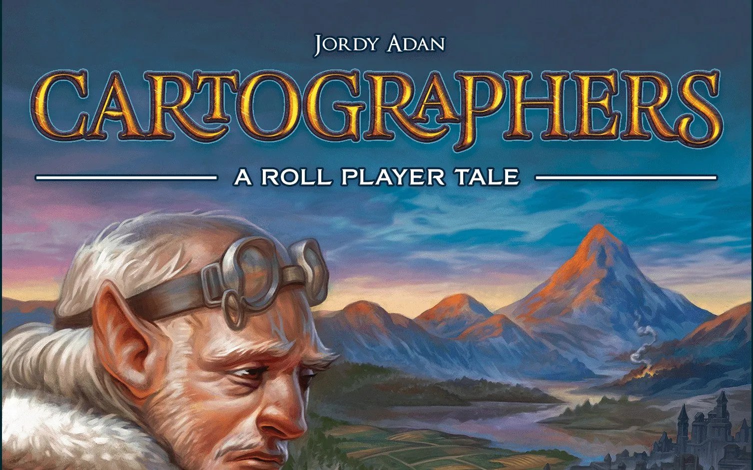 Logo for the boardgame Carthographers