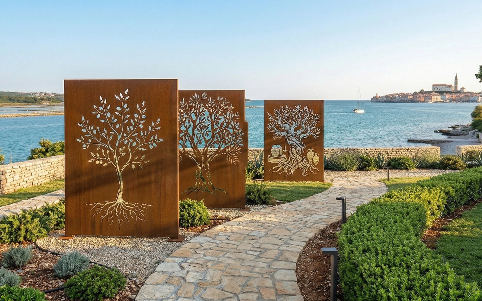 Okrasni corten paneli