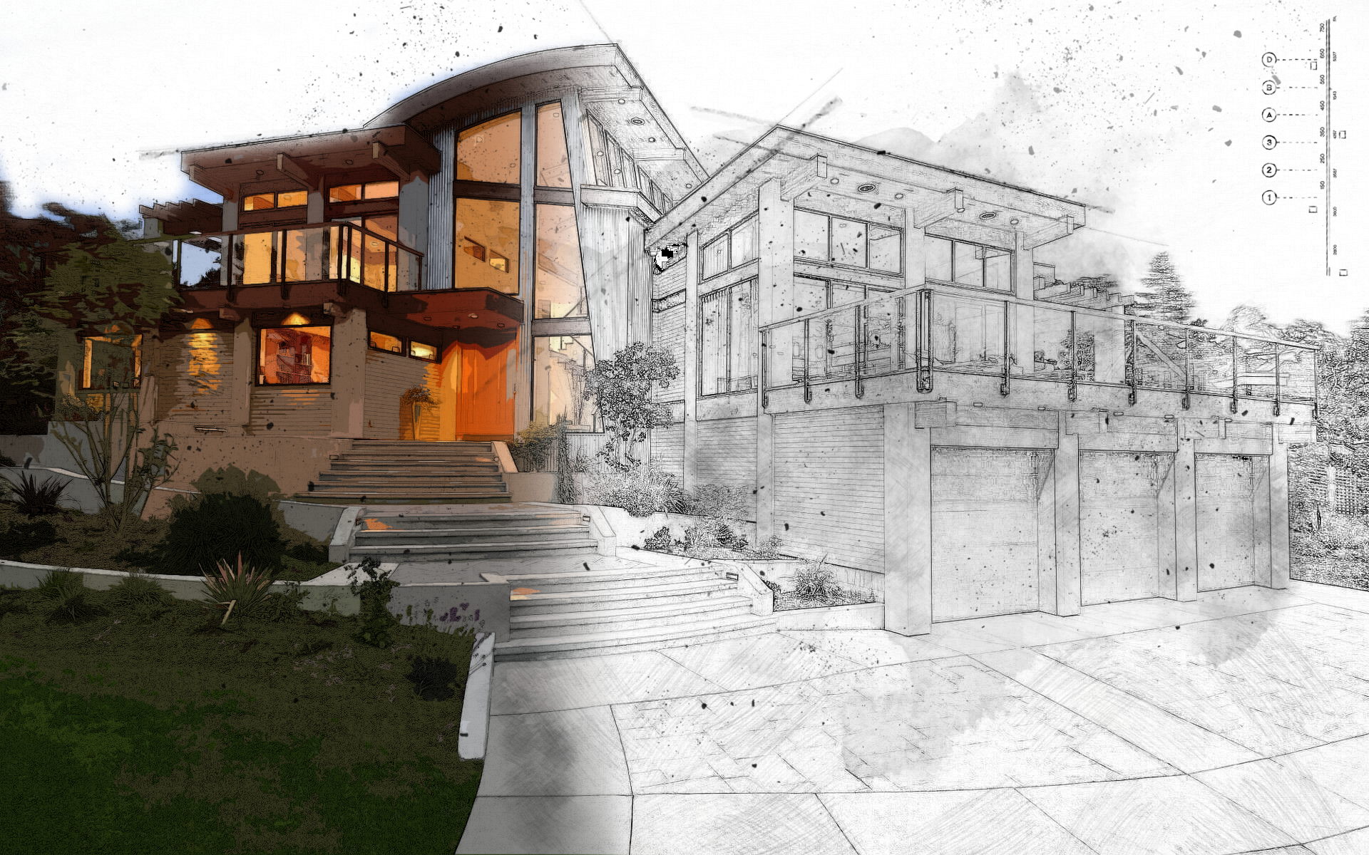 mimari çizim örneği