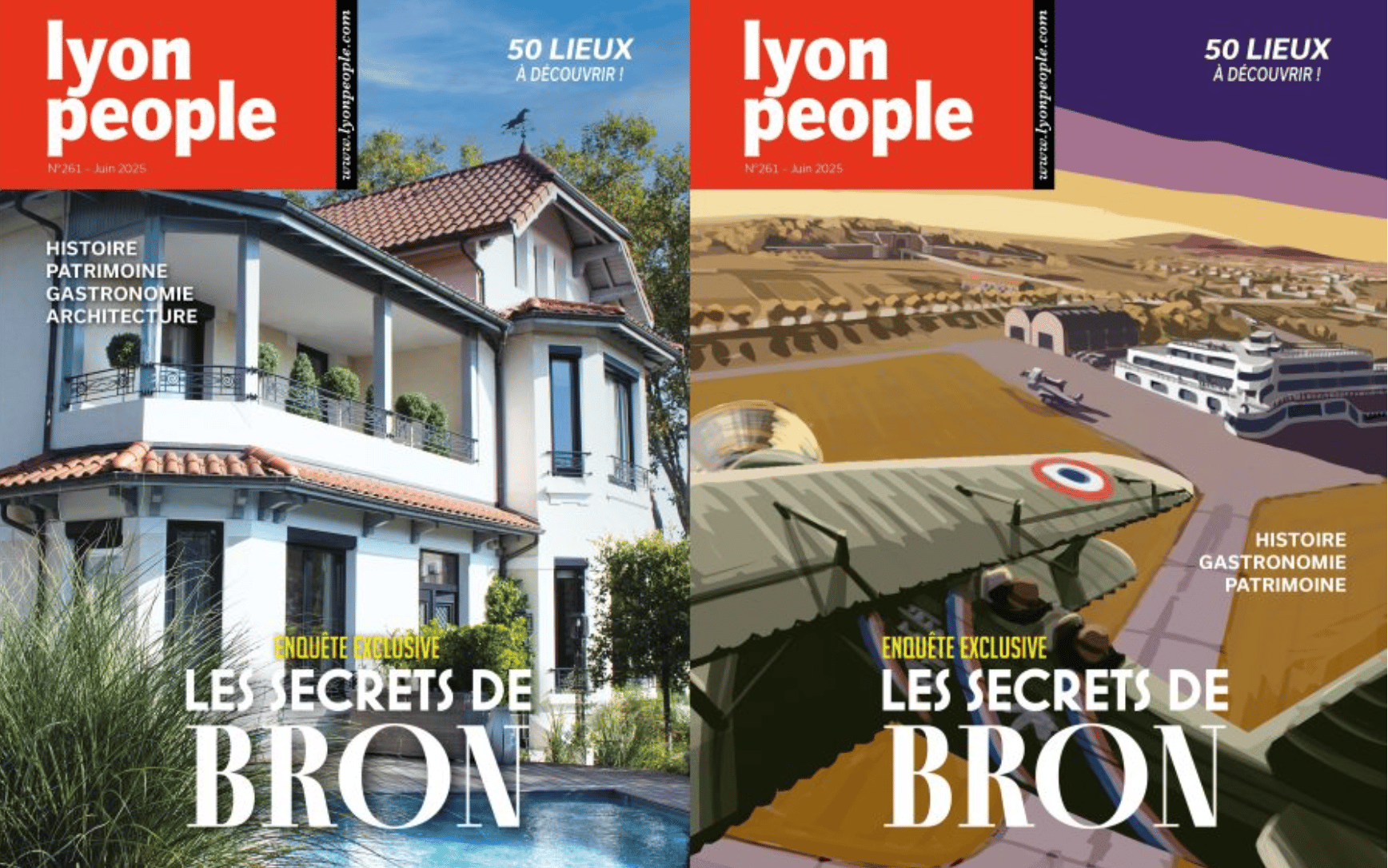Couverture Lyon people - Ville de Bron