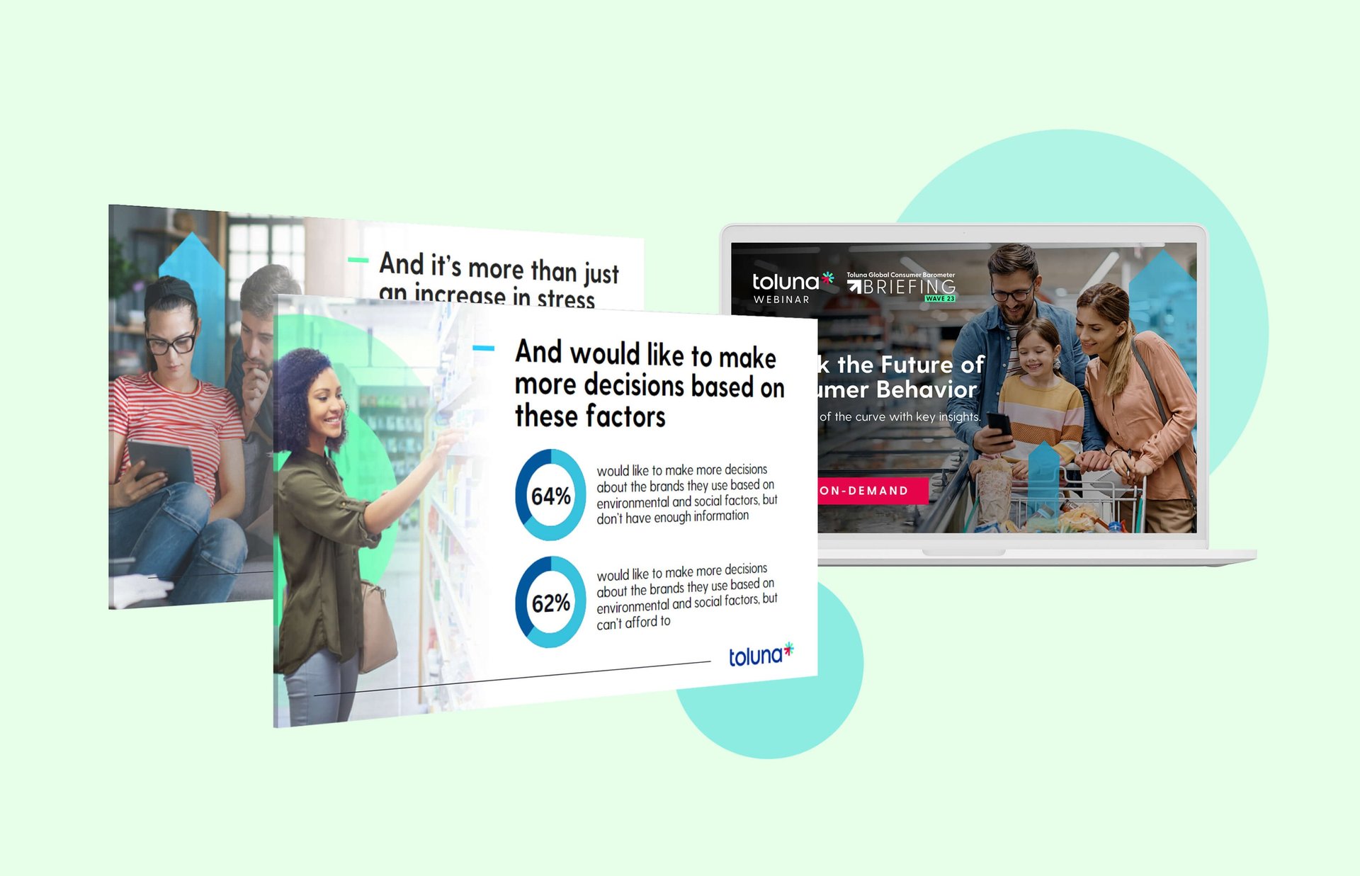 a laptop computer screen showing a website page with a picture of a woman and a