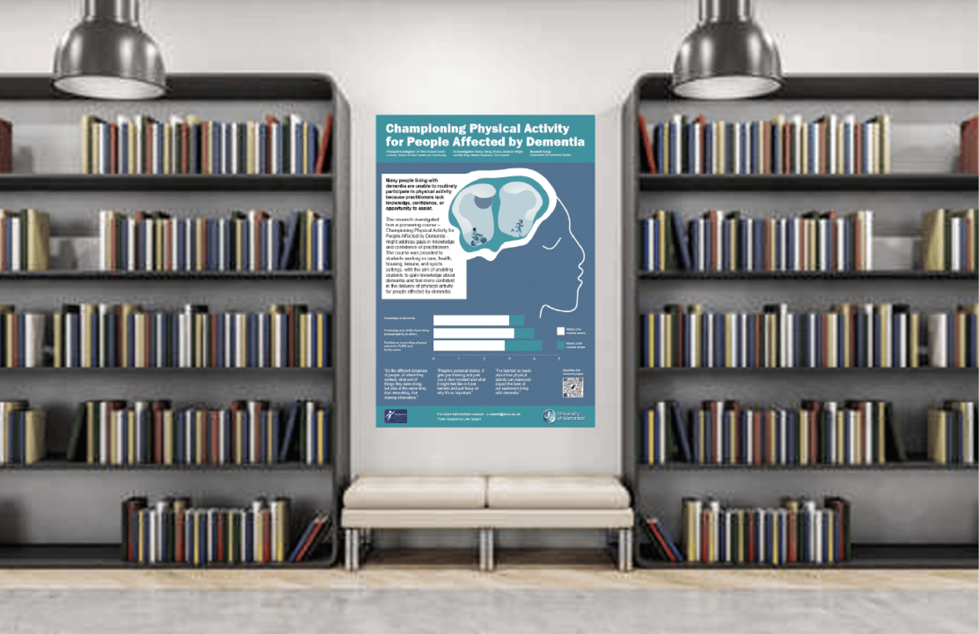 university poster designed by City Walls Design