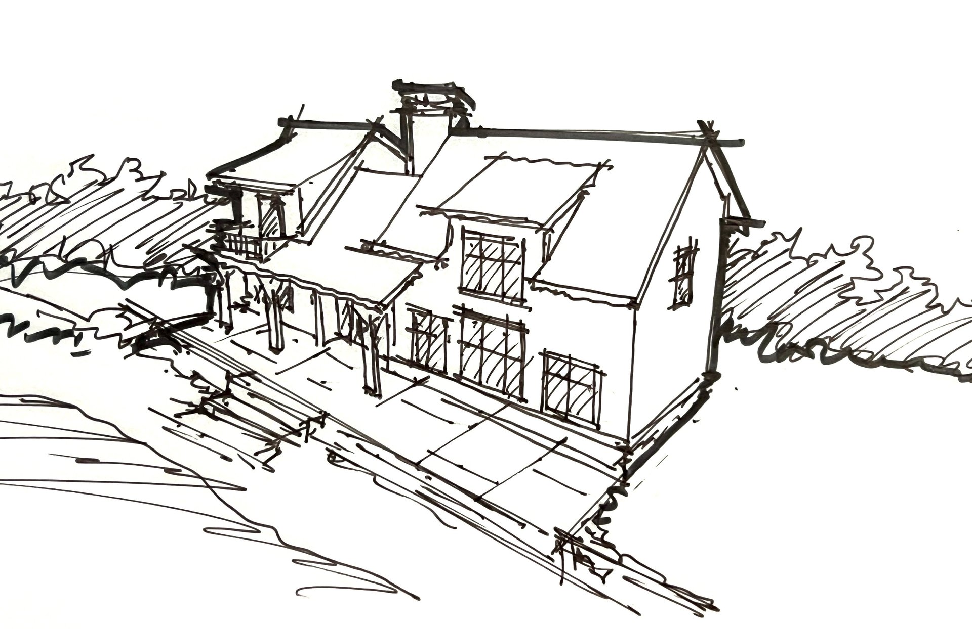 Design Sketch - Copper Quoin Architecture & Design