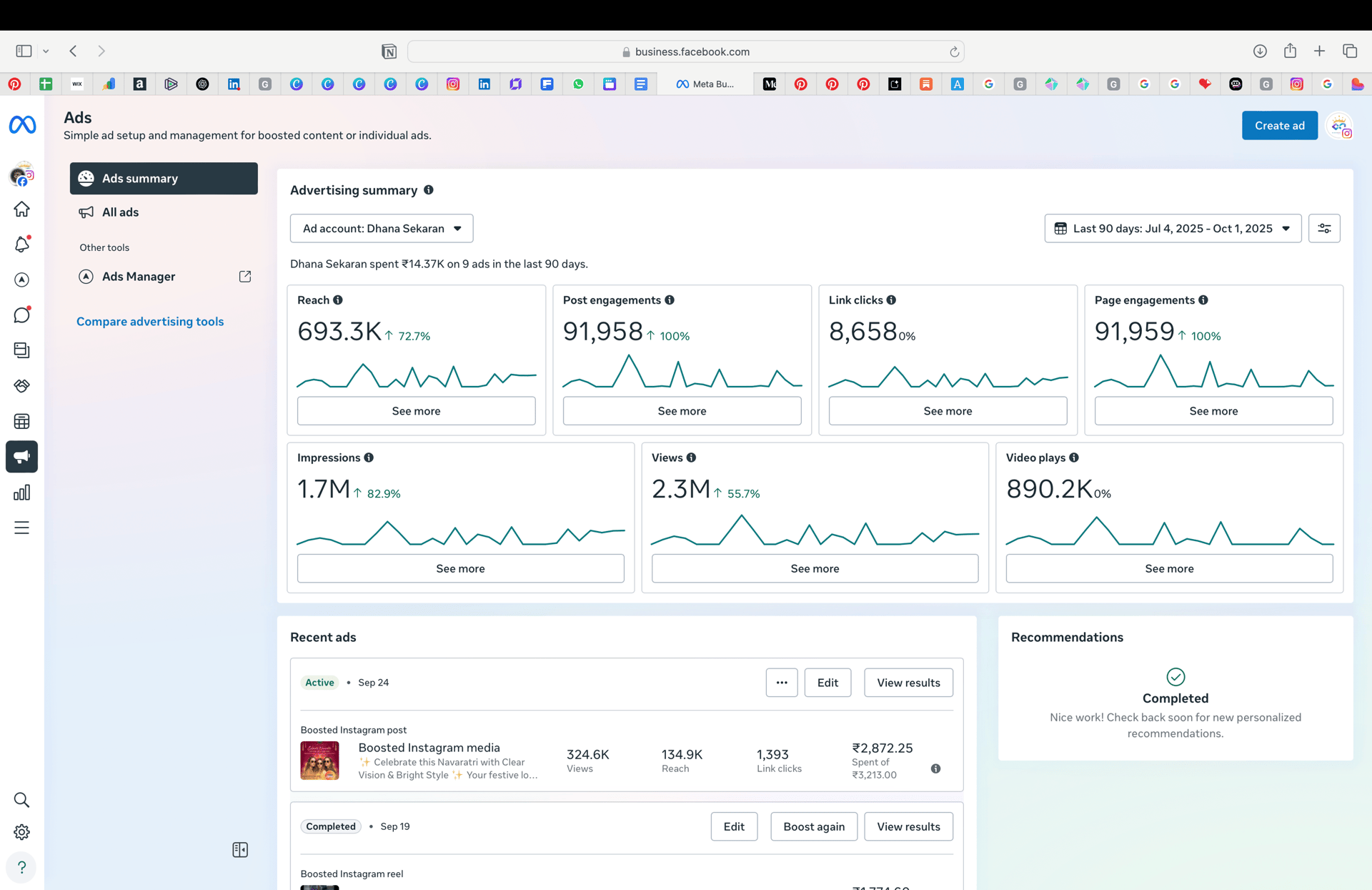Case Studies of Digital With Dhana Expert Meta Ad in India