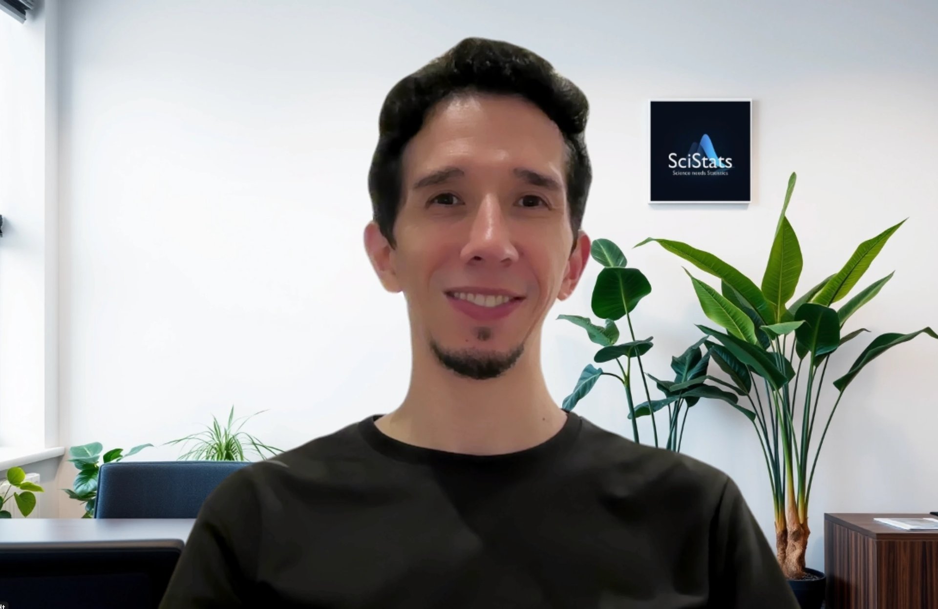 Foto von mir selbst im Büro