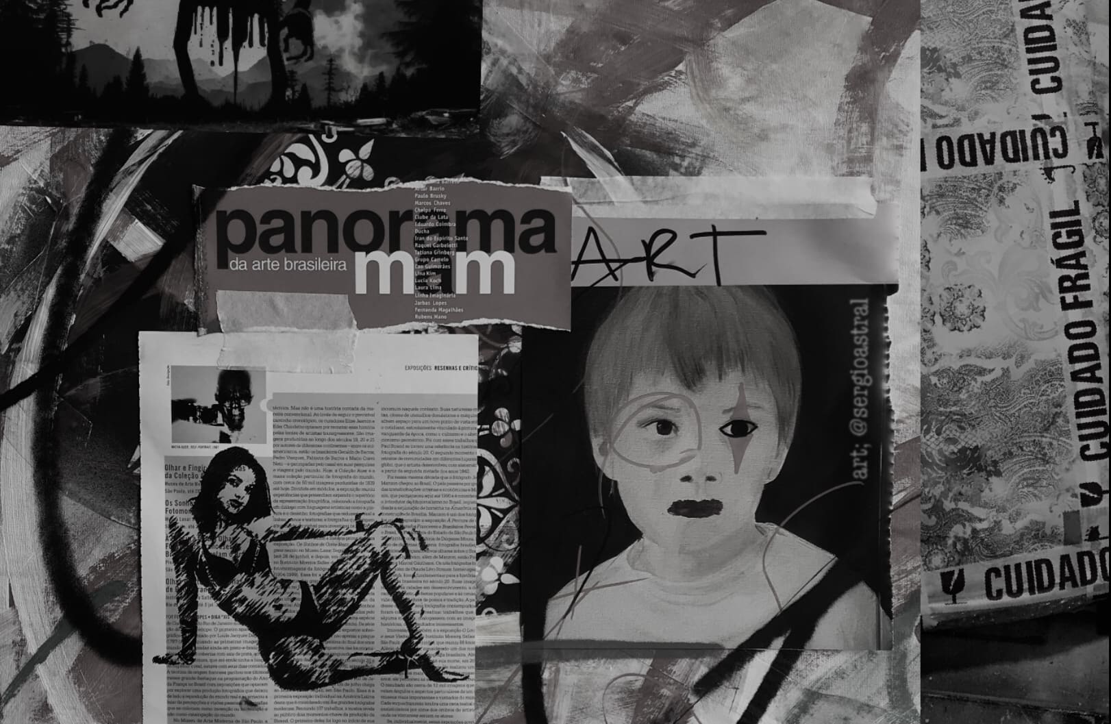 Ilustração NFT do artista Sérgio Astral