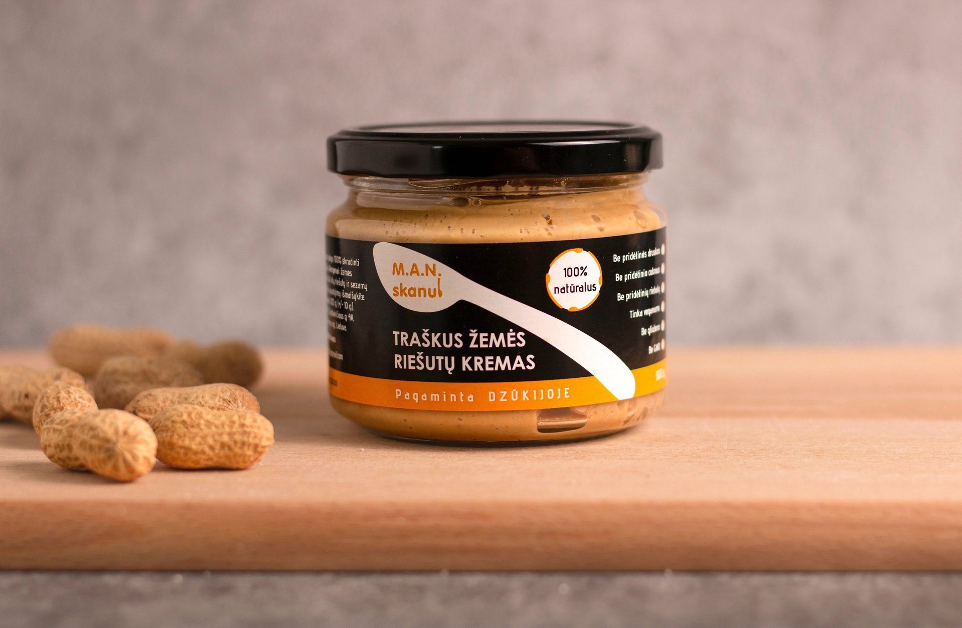 Žemės riešutų kremas