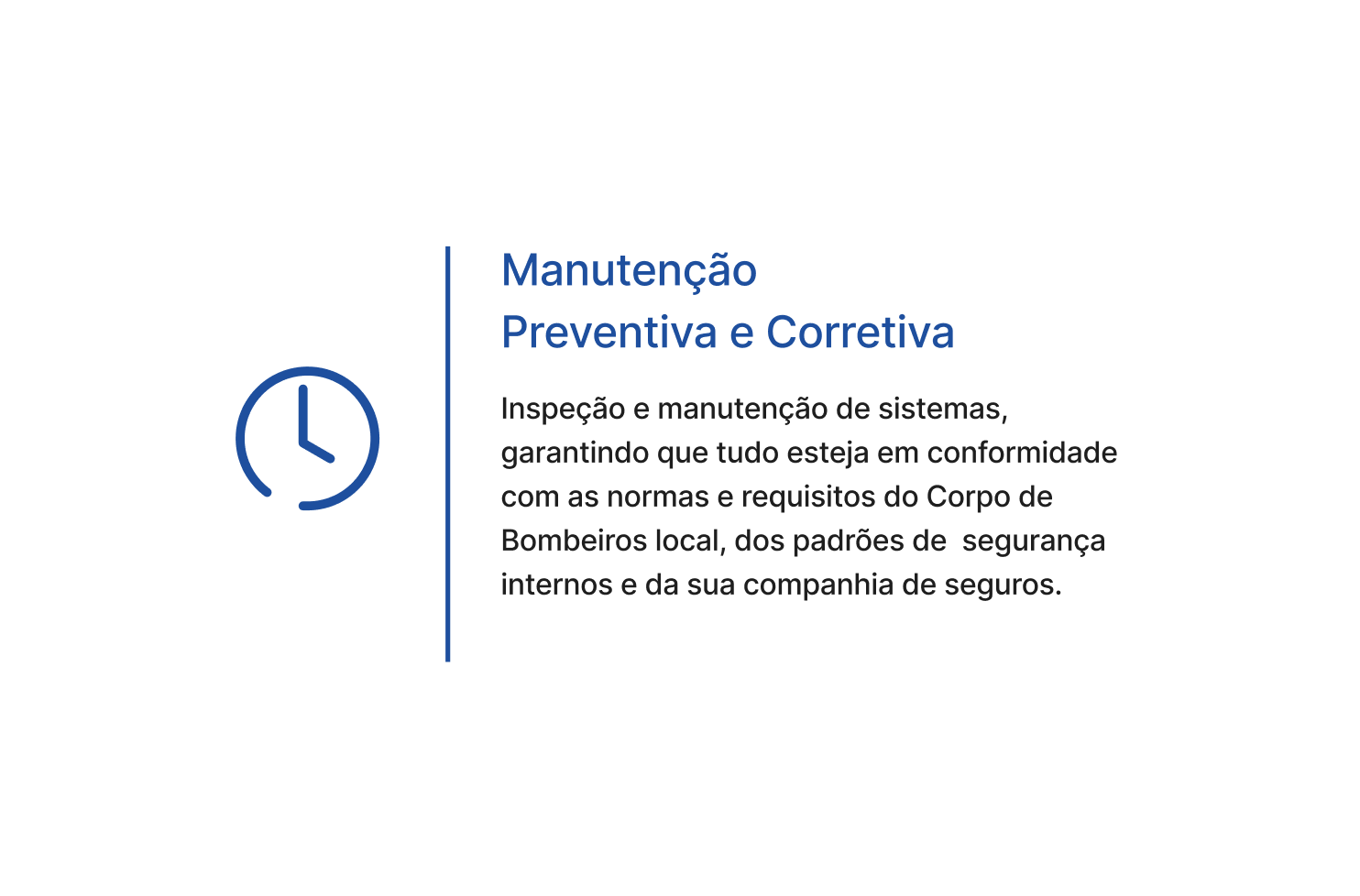 manutenção preventiva e corretiva