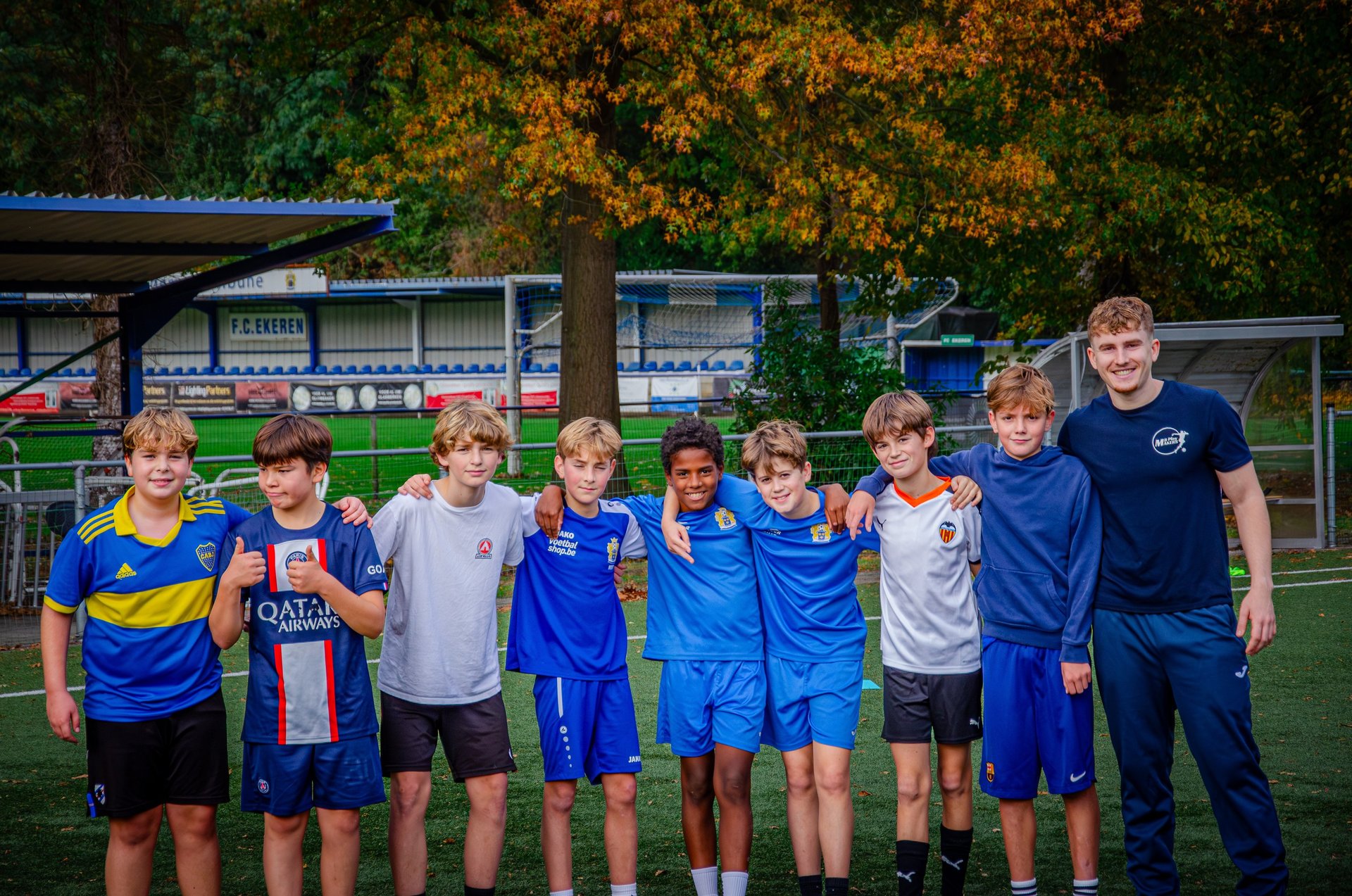 privé groepstraining voetbal