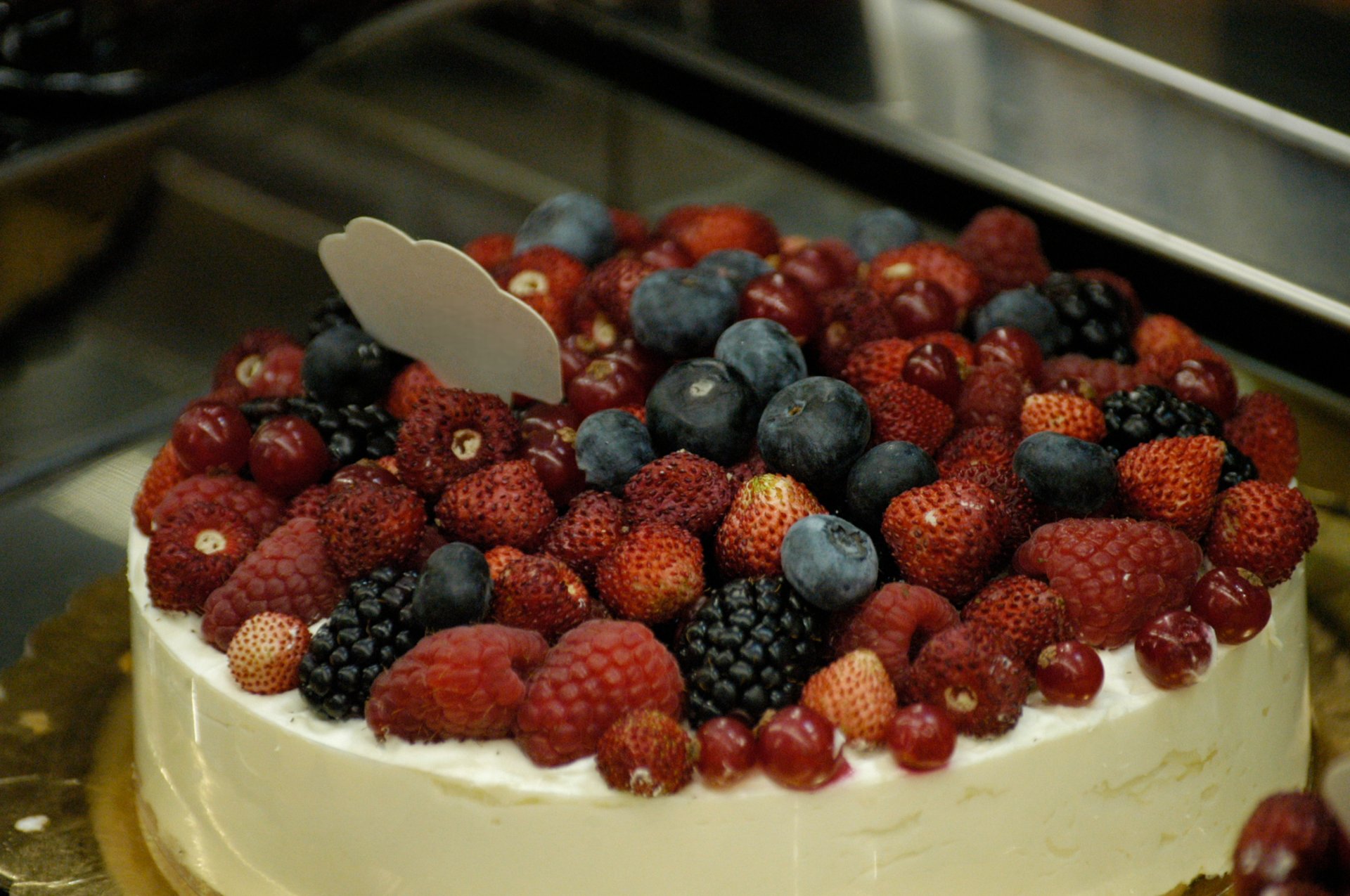 Cheesecake fragoline e frutti di bosco