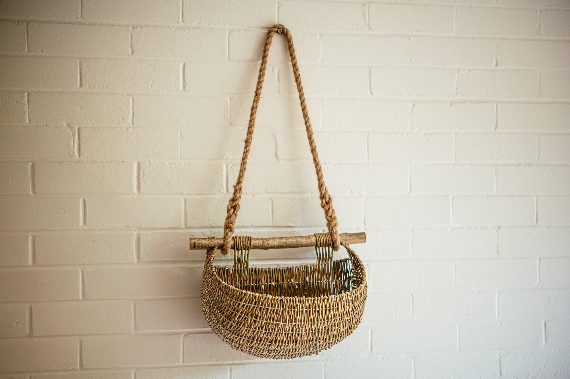 Traditional handwoven Guernsey basket, sustainable willow design