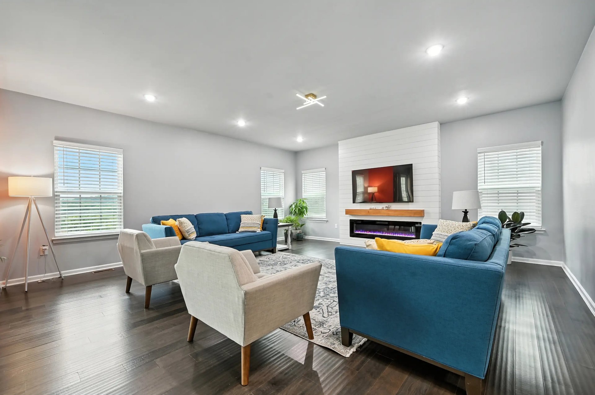 Interior living space of a residential property in Downingtown, PA