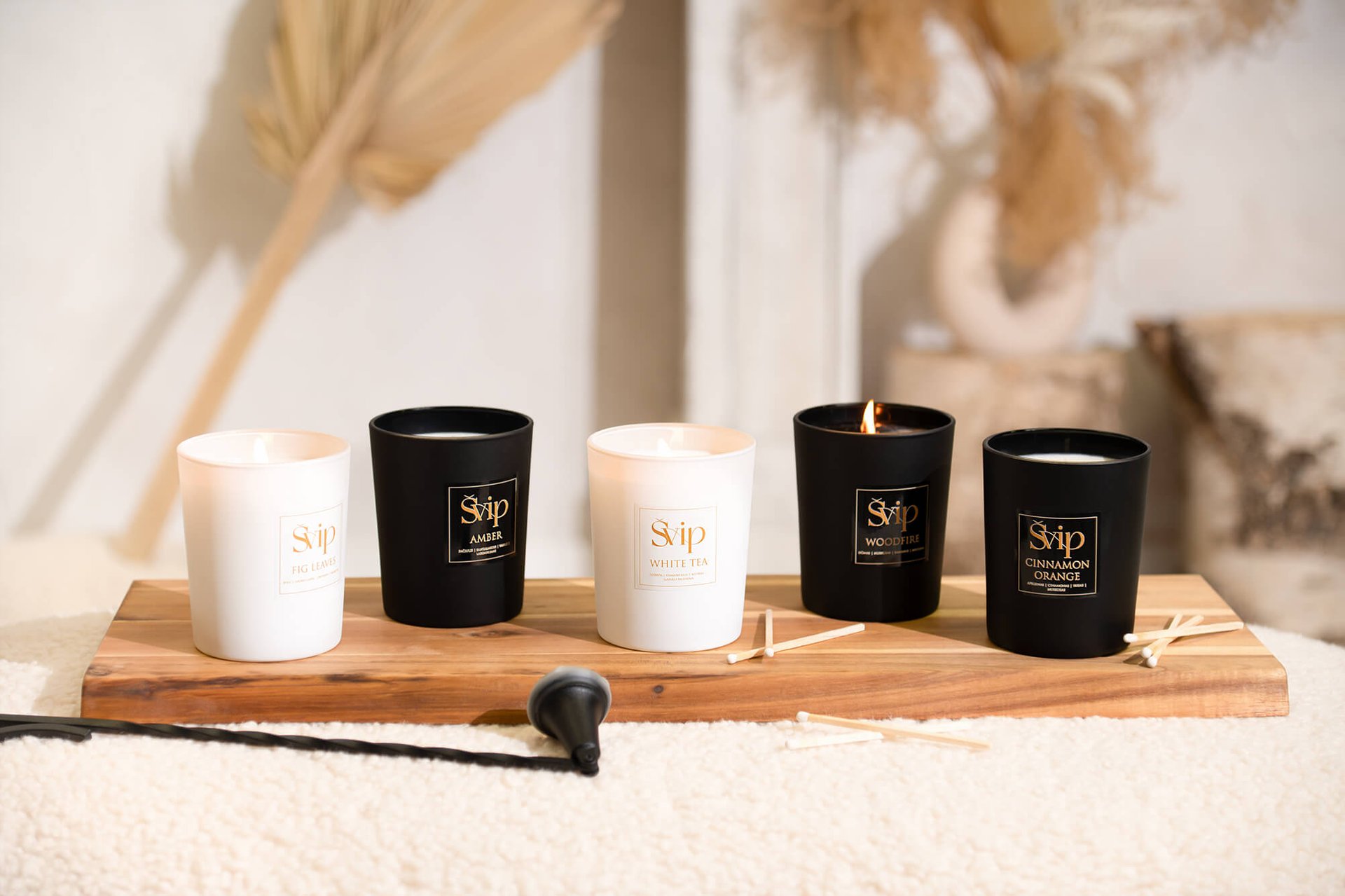 Kvapiosios žvakės namams